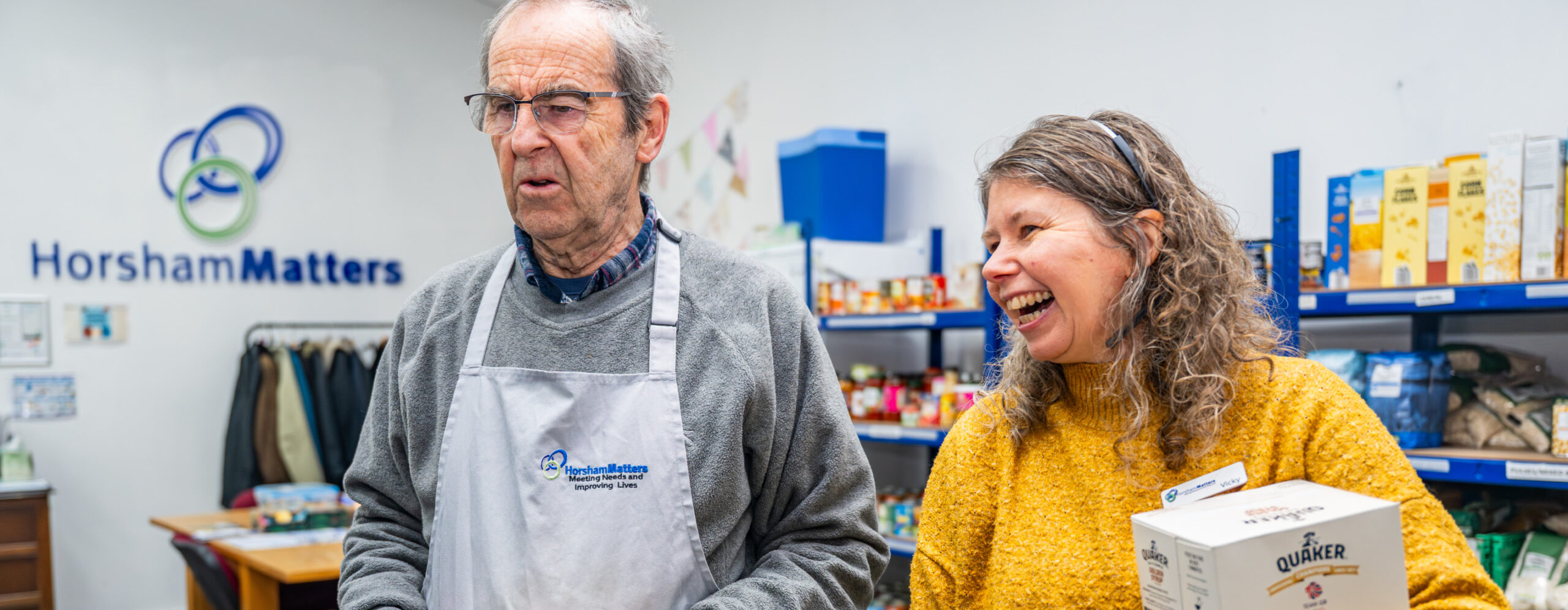 Volunteers at Horsham Matters